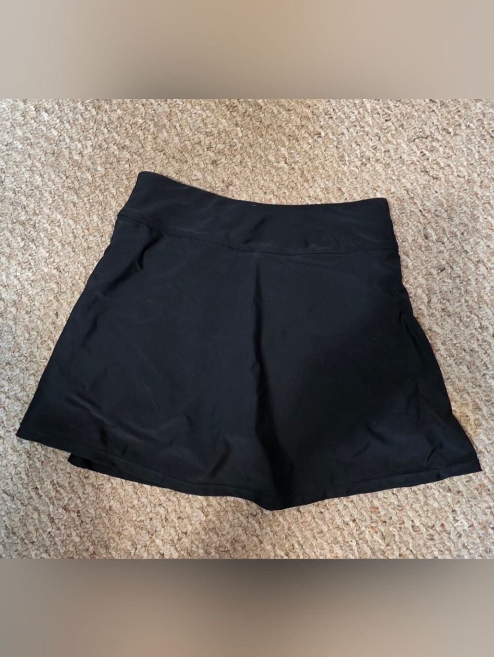 Women’s Black Bathingsuit Skort